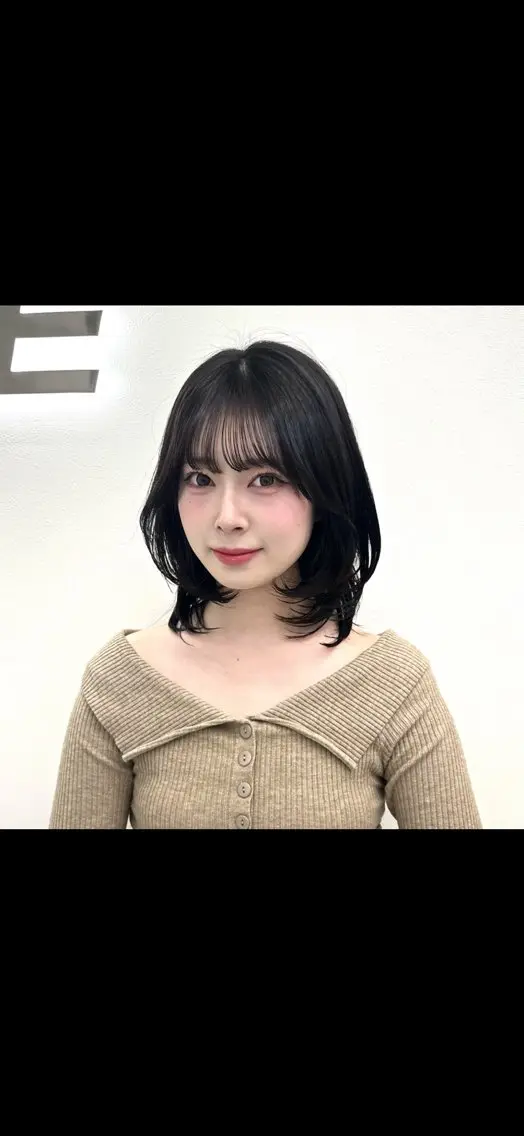 ミディアム カラー ヘアアレンジ カット トリートメント 大人っぽ中韓レディ ヘア🤍MAOのヘアスタイル