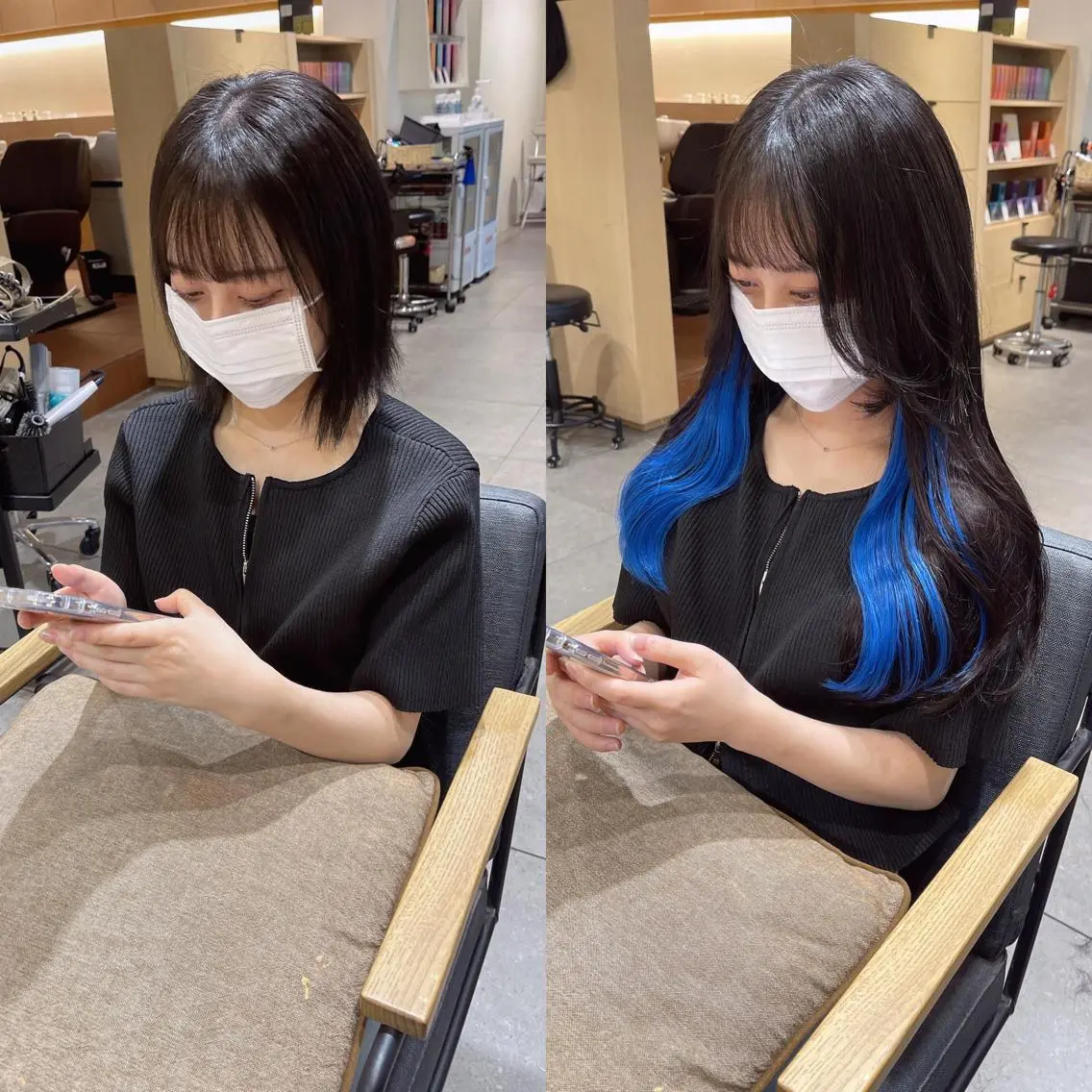 ロング エクステ エクステ インナーエクステ渋谷 🦋KAJIのヘアスタイル