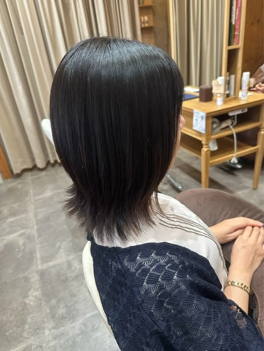 ミディアム カット 伊藤 聖也のヘアスタイル