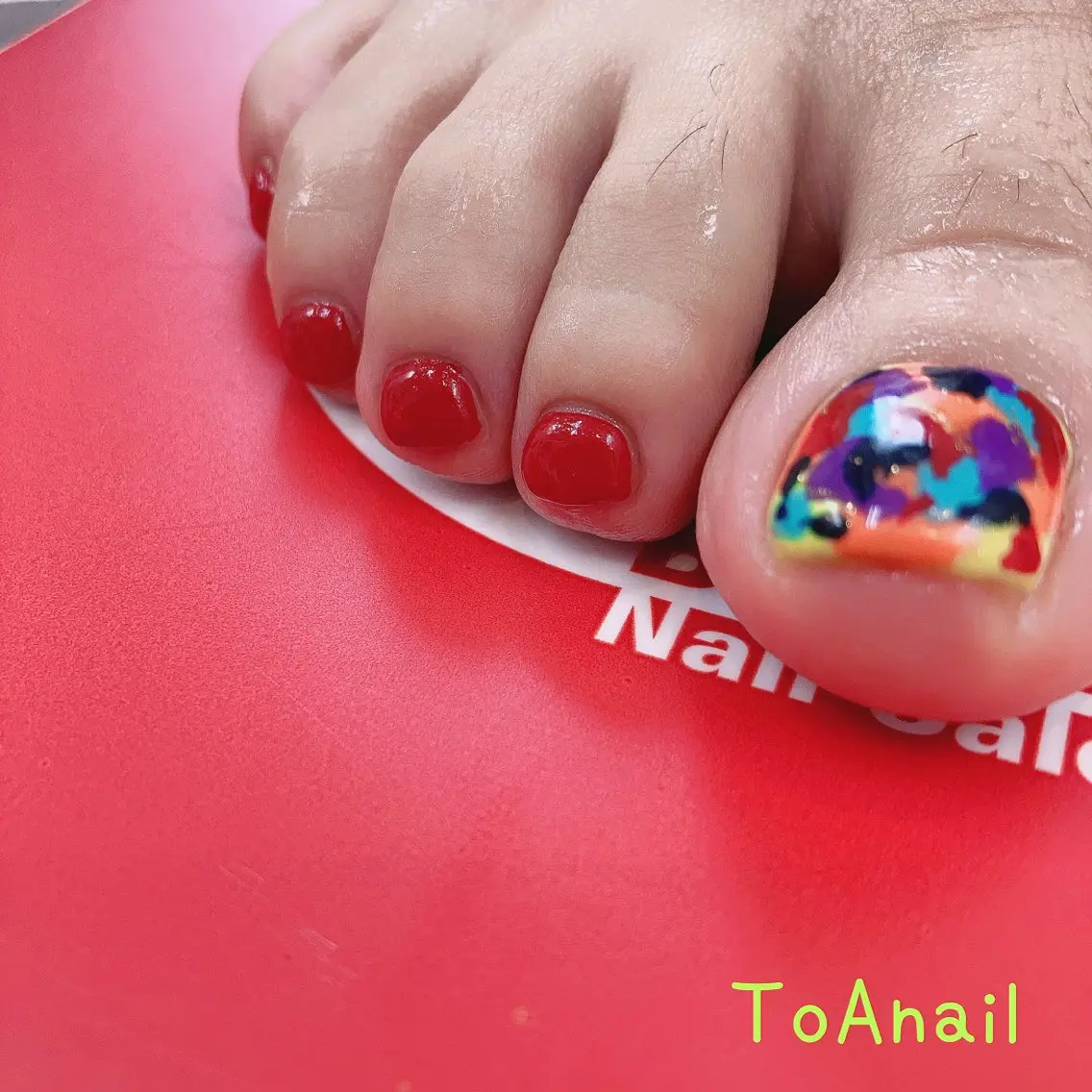 ネイル フットネイル ToA nailのネイルデザイン