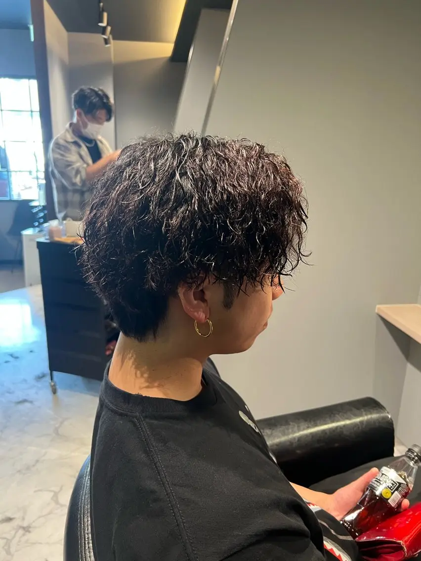 ミディアム 武田 颯馬のヘアスタイル