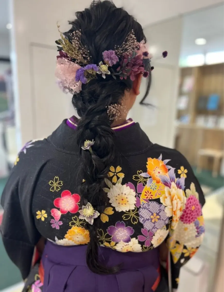 ヘアアレンジ 着付け サロンデアトリエ 愛沙花のマツエク・マツパデザイン