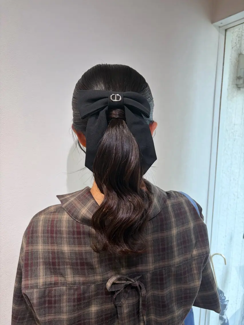 ヘアアレンジ ヘアセット カットパーマ/ レイヤー/ココミ🧚のヘアスタイル