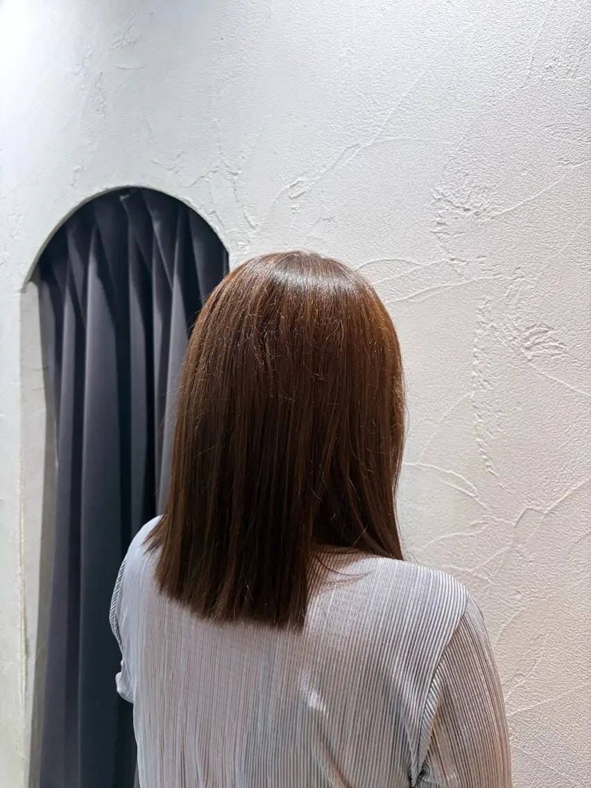 カラー 透明感カラー🫧/ 信澤瑠俐のヘアスタイル