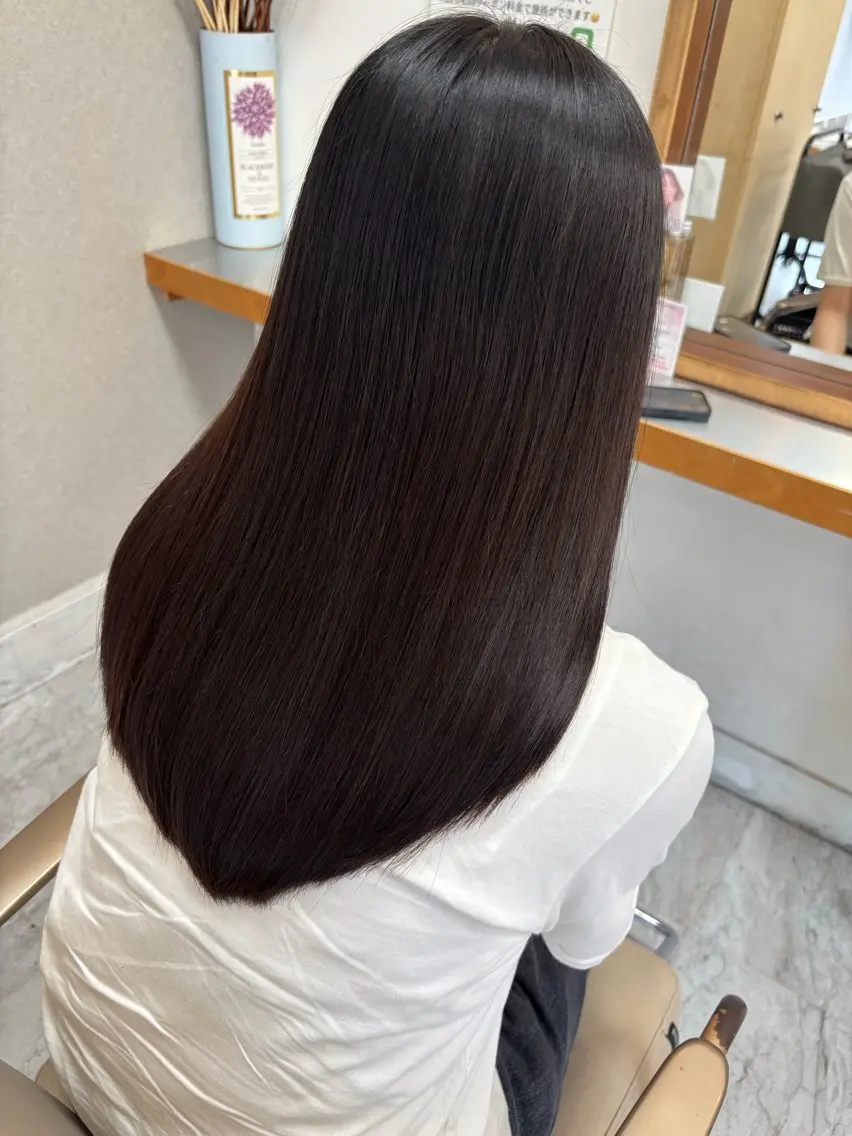 セミロング カラー パーマ ヘアアレンジ カット 縮毛矯正 トリートメント 似合わせ×店長 🍋Raimu🍋のヘアスタイル
