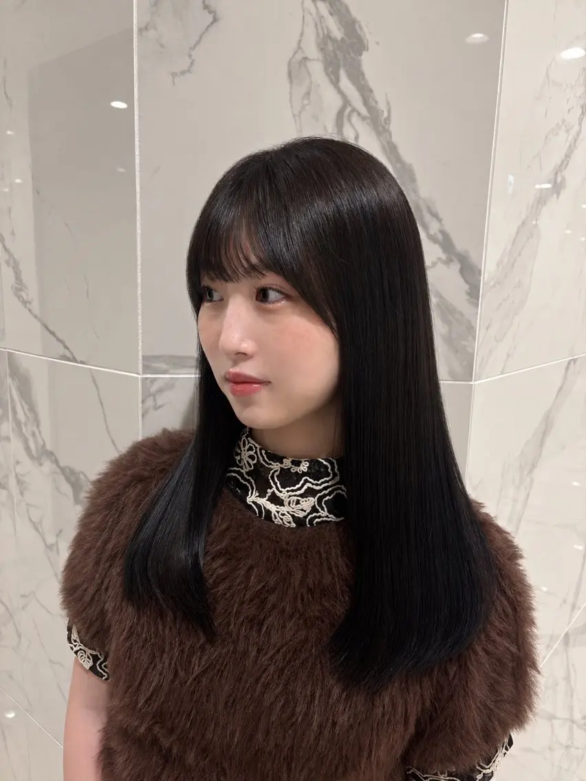 セミロング CLALA広島 美月✨️のヘアスタイル