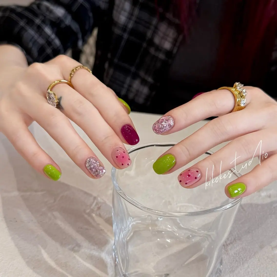 ネイル ハンドネイル 大久保YISnail スカルプ専門店のネイルデザイン