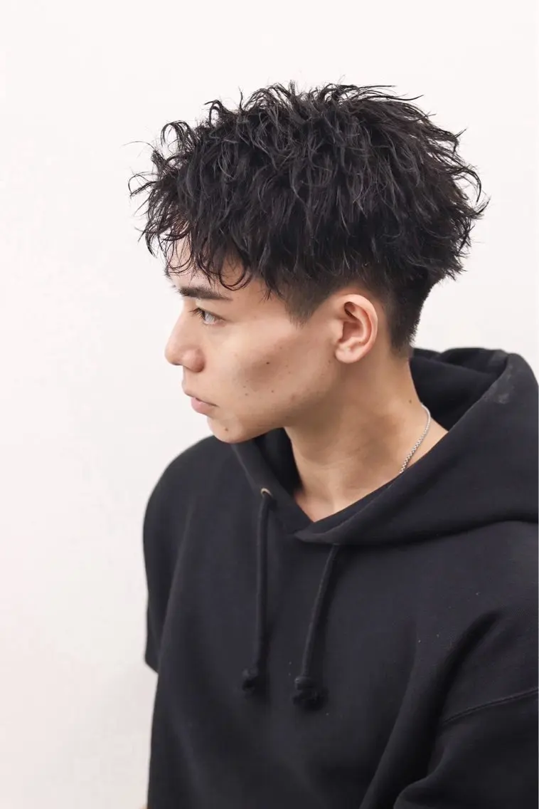 ショート カラー パーマ ヘアアレンジ メンズ 似合わせカット メンズ特化❤️🔥 RIKU❤️🔥のヘアスタイル