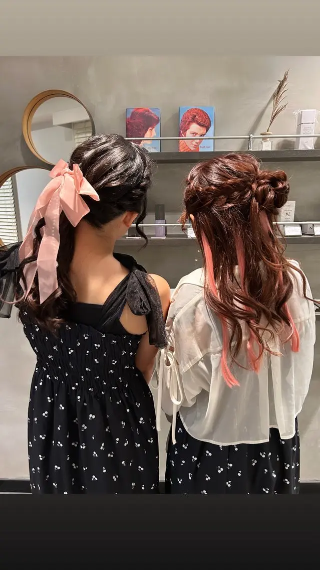 ロング ヘアアレンジ タナカ カナ🫧のヘアスタイル