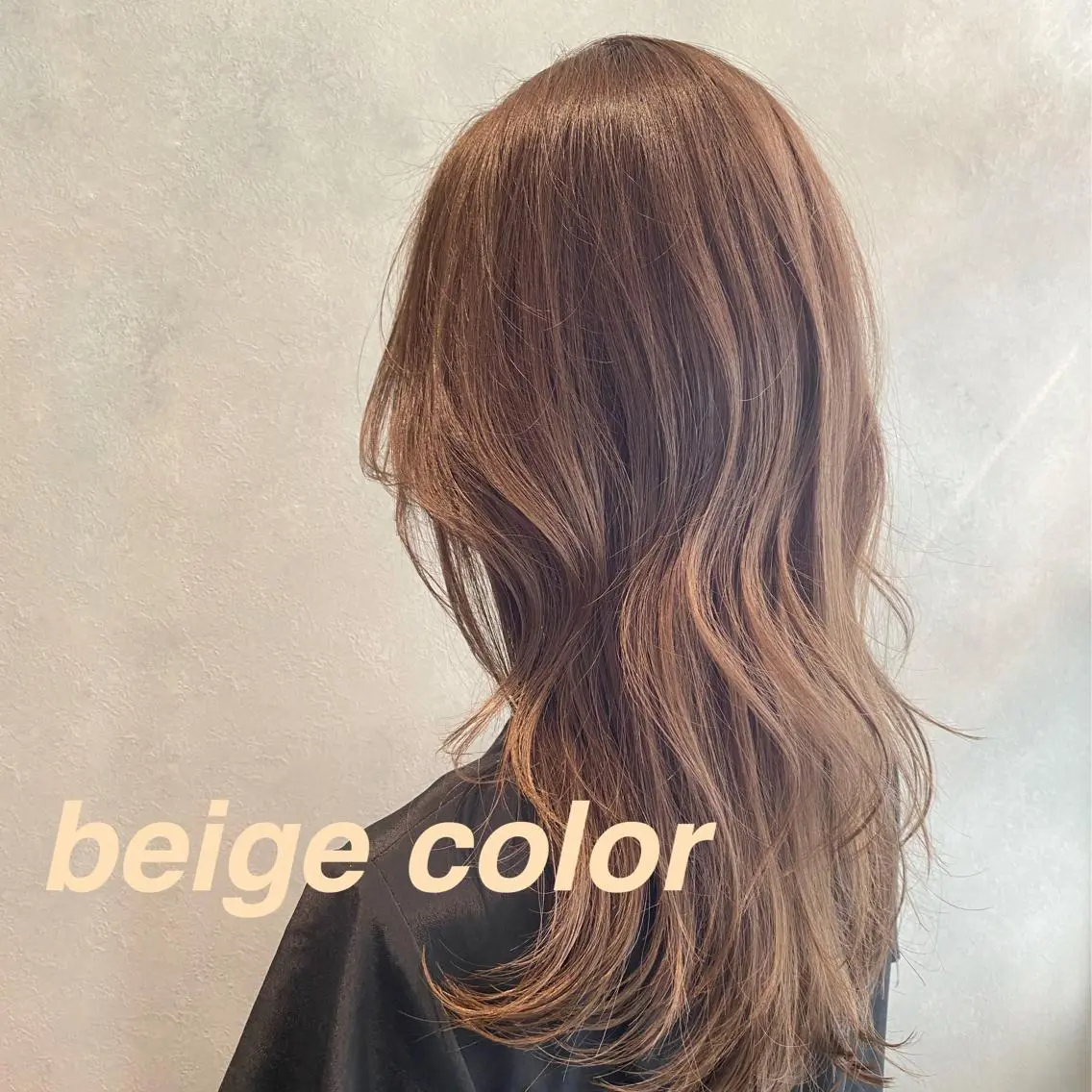 セミロング カラー ベージュカラー 住田悠紗/ カットモデル募集中のヘアスタイル