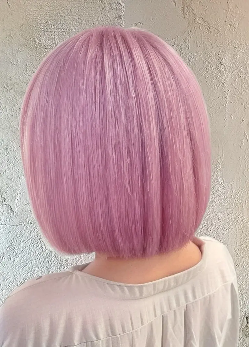 ショート カラー 縮毛矯正専門店店長 佐々木動画モデル募集のヘアスタイル