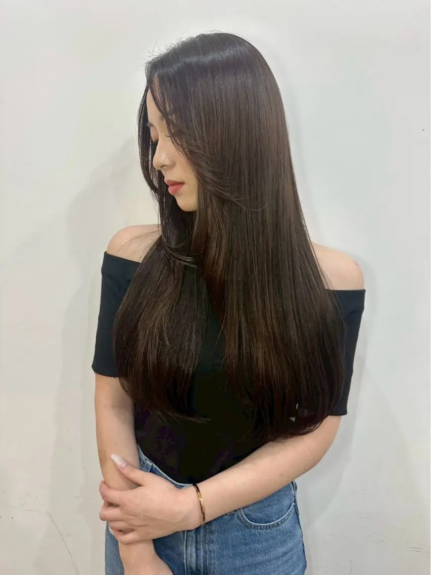 ロング カラー カット ヘアカラー 🩵LOMARLIE 倉敷KARIN🩵のヘアスタイル