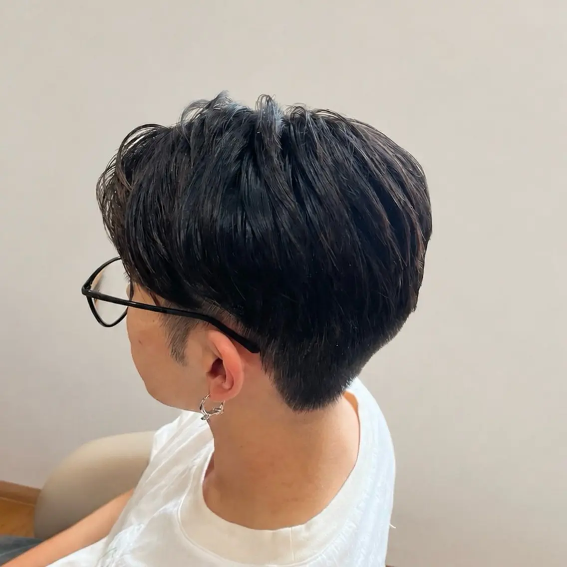 メンズ カット 艶カラー/レイヤー カット🫧あいりのヘアスタイル