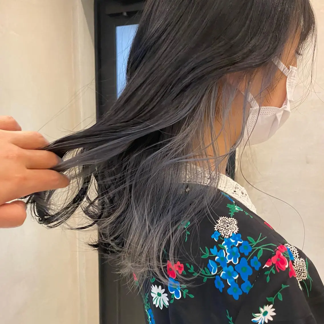セミロング カット ヘアカラー トリートメント 新宿/顔周りカット +レイヤー=しずく♩のヘアスタイル
