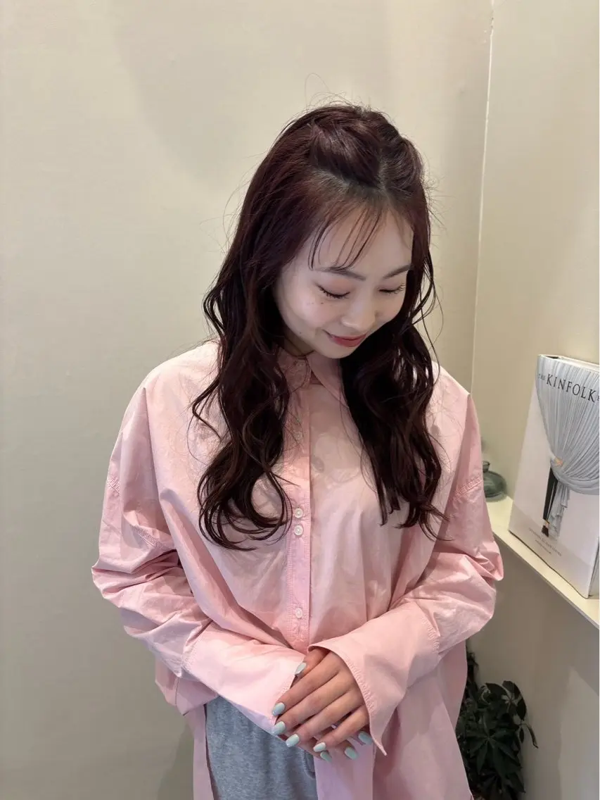ロング ヘアアレンジ 田村 雪乃のヘアスタイル