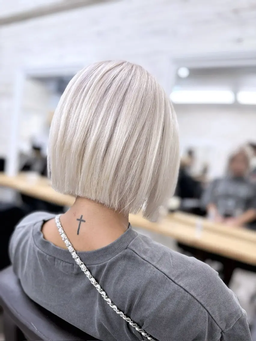 ショート カラー ボブ カット ヘアカラー 北沢 隆のヘアスタイル