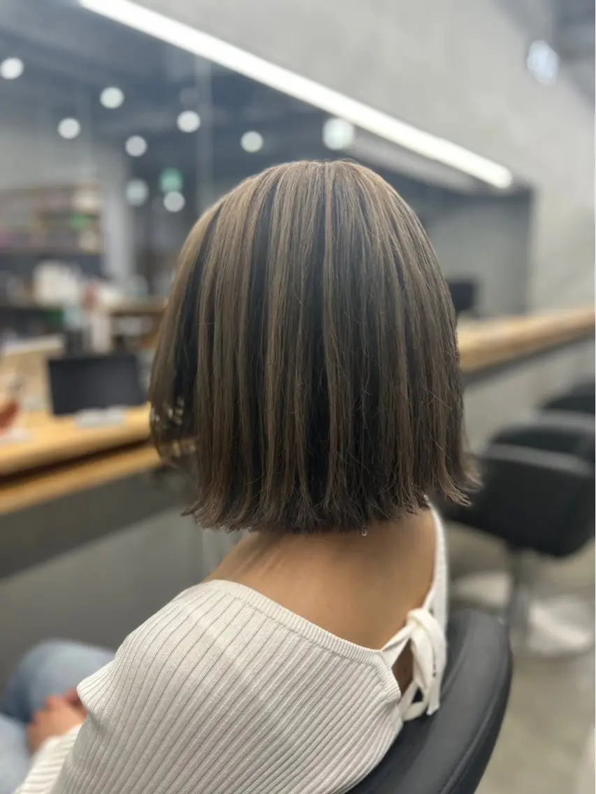 ミディアム . Manatoのヘアスタイル