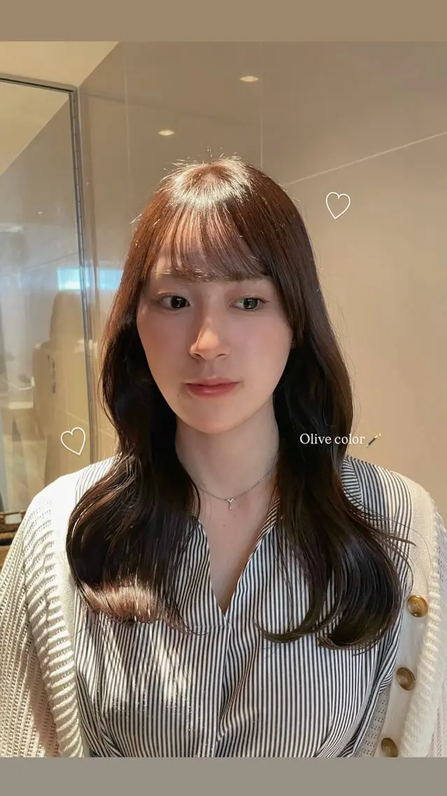 ロング レイヤーカット カット ヘアカラー トリートメント レイヤー/縮毛矯正 🪄chihiroのヘアスタイル
