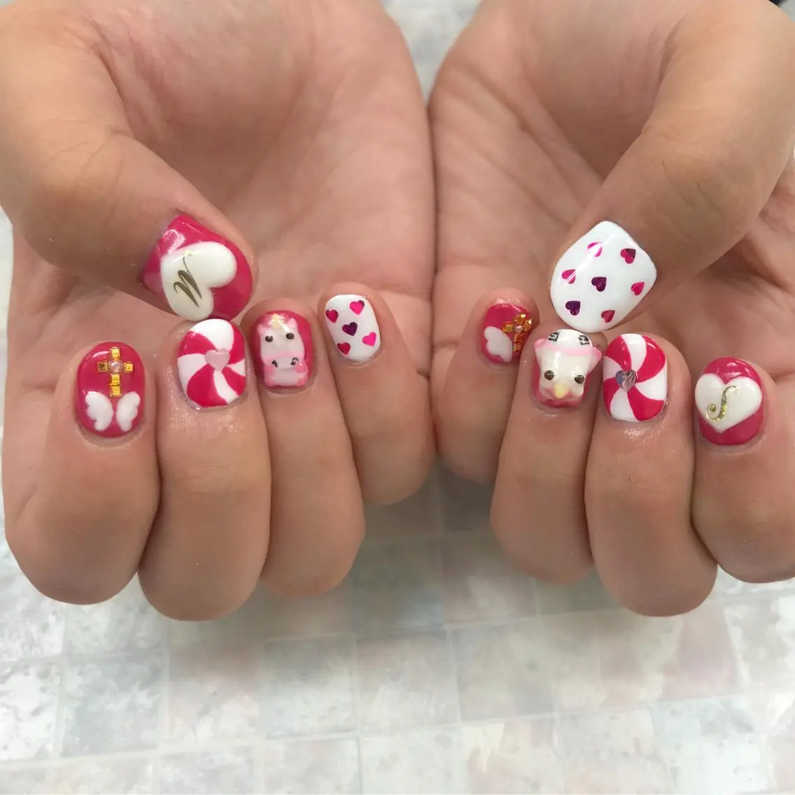 ネイル ハンドネイル 五十嵐 美智のネイルデザイン
