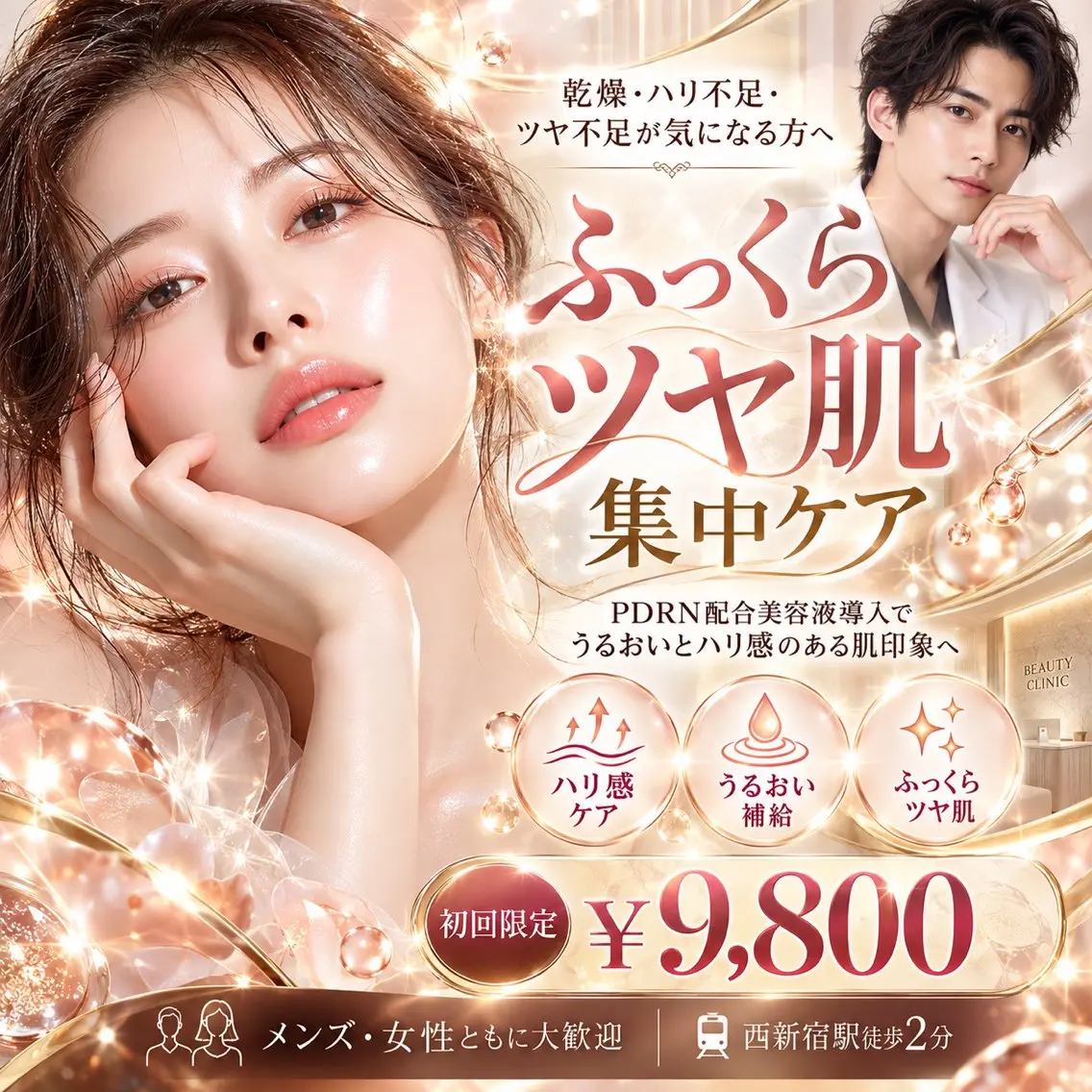 🇰🇷【韓国美容好き必見💎】PDRN美容液導入｜ハリ・ツヤ・うるおい集中ケアの写真