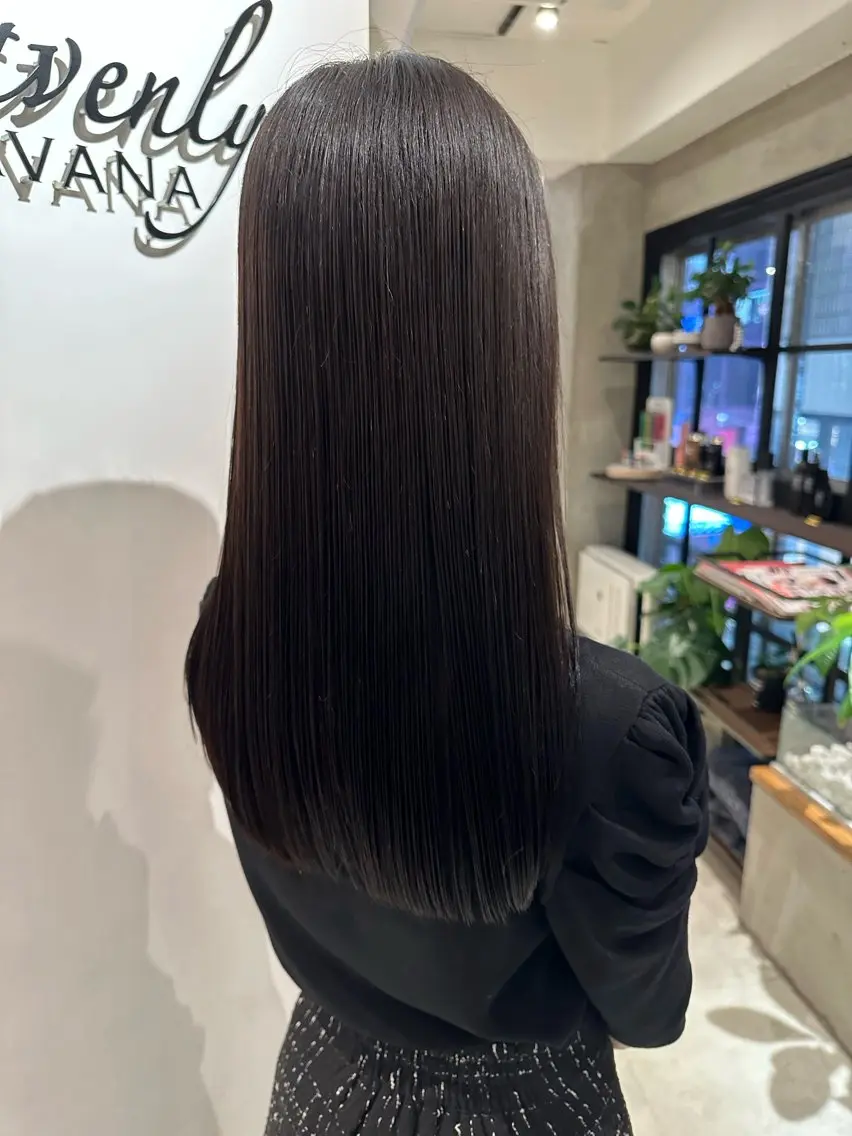 セミロング カラー ヘアカラー トリートメント ryota .のヘアスタイル