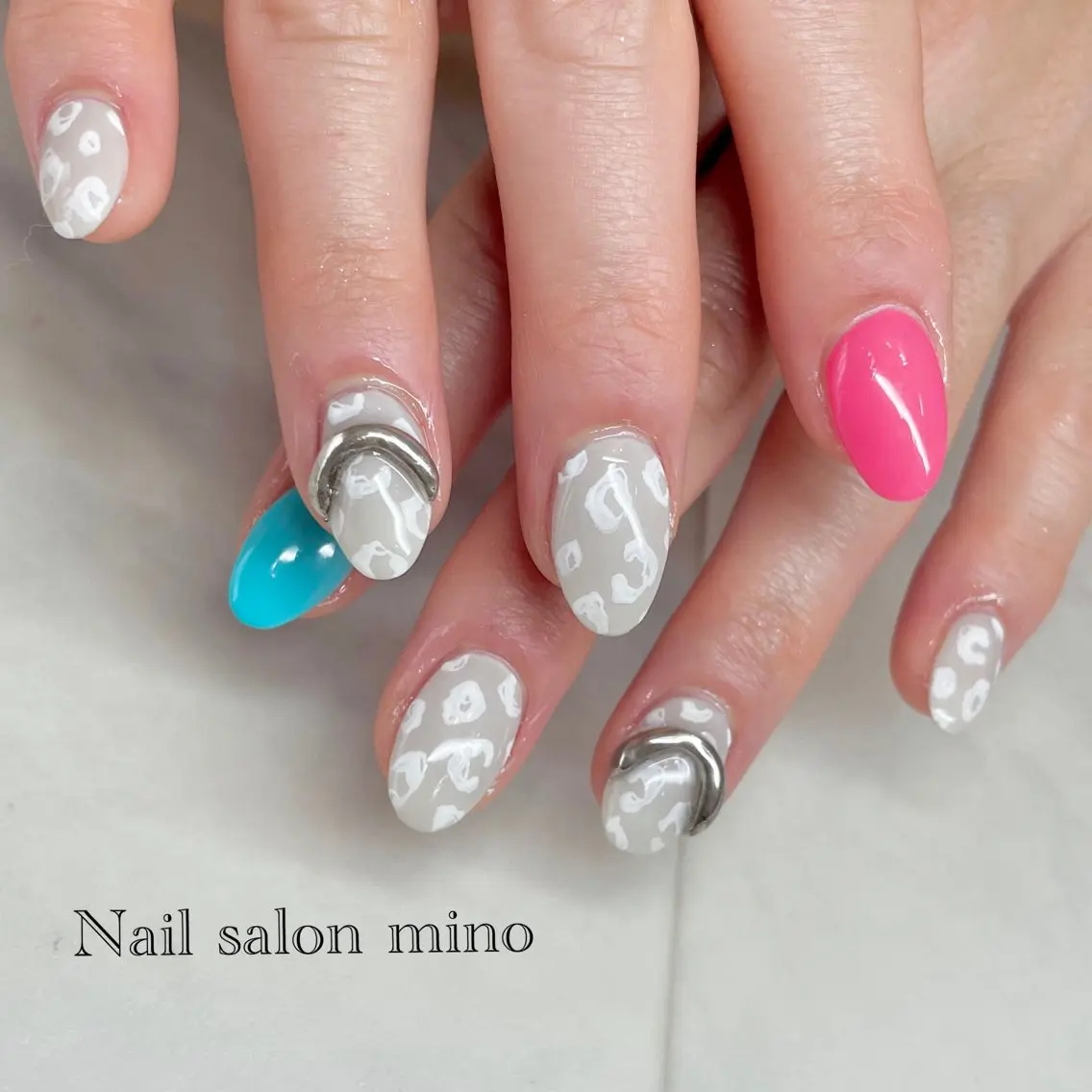 ネイル スカルプネイル ハンドネイル 三野 nail salon minoのネイルデザイン