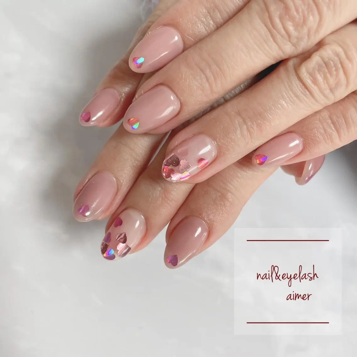 ネイル nail&eye aimerのマツエク・マツパデザイン