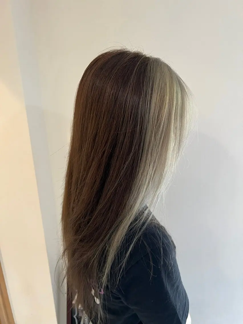 ロング ミストバング LuzGRACIAS NISHIKIのヘアスタイル