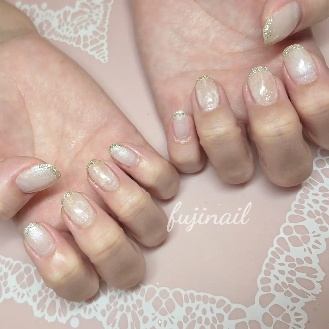 ネイル ニュアンスネイル 藤野 智美のネイルデザイン