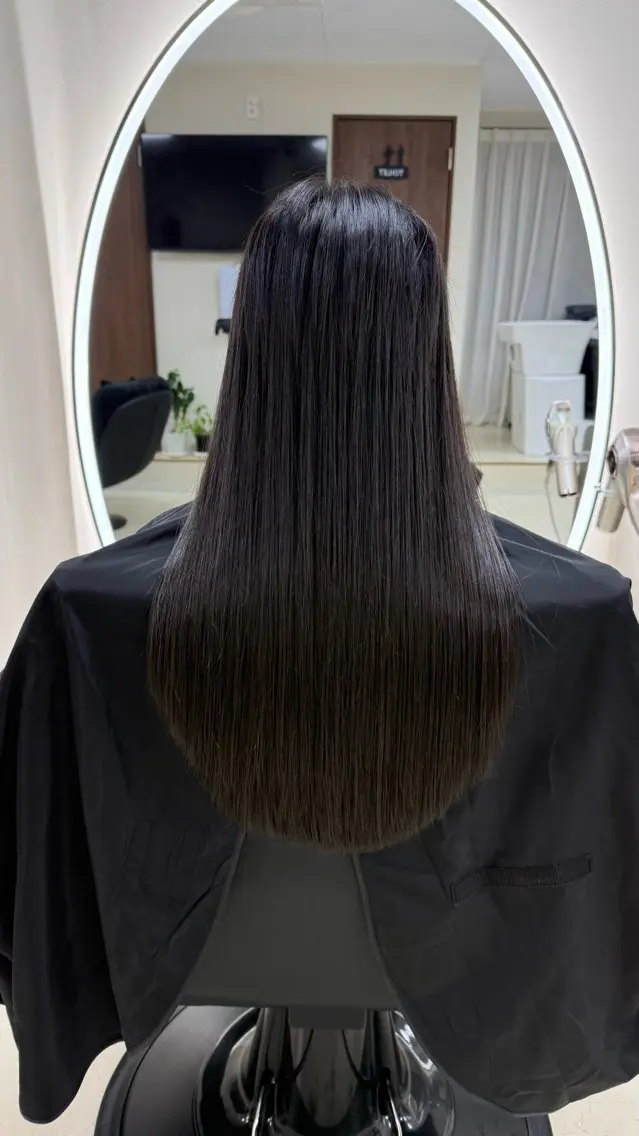 ロング エクステ エクステ 羽エクステ&カラーH Mhairsalonのヘアスタイル