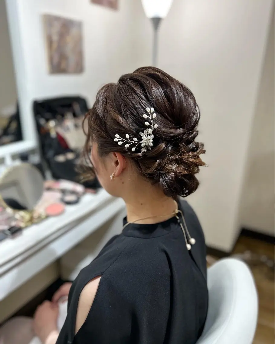 ヘアアレンジ make room Blissのヘアスタイル