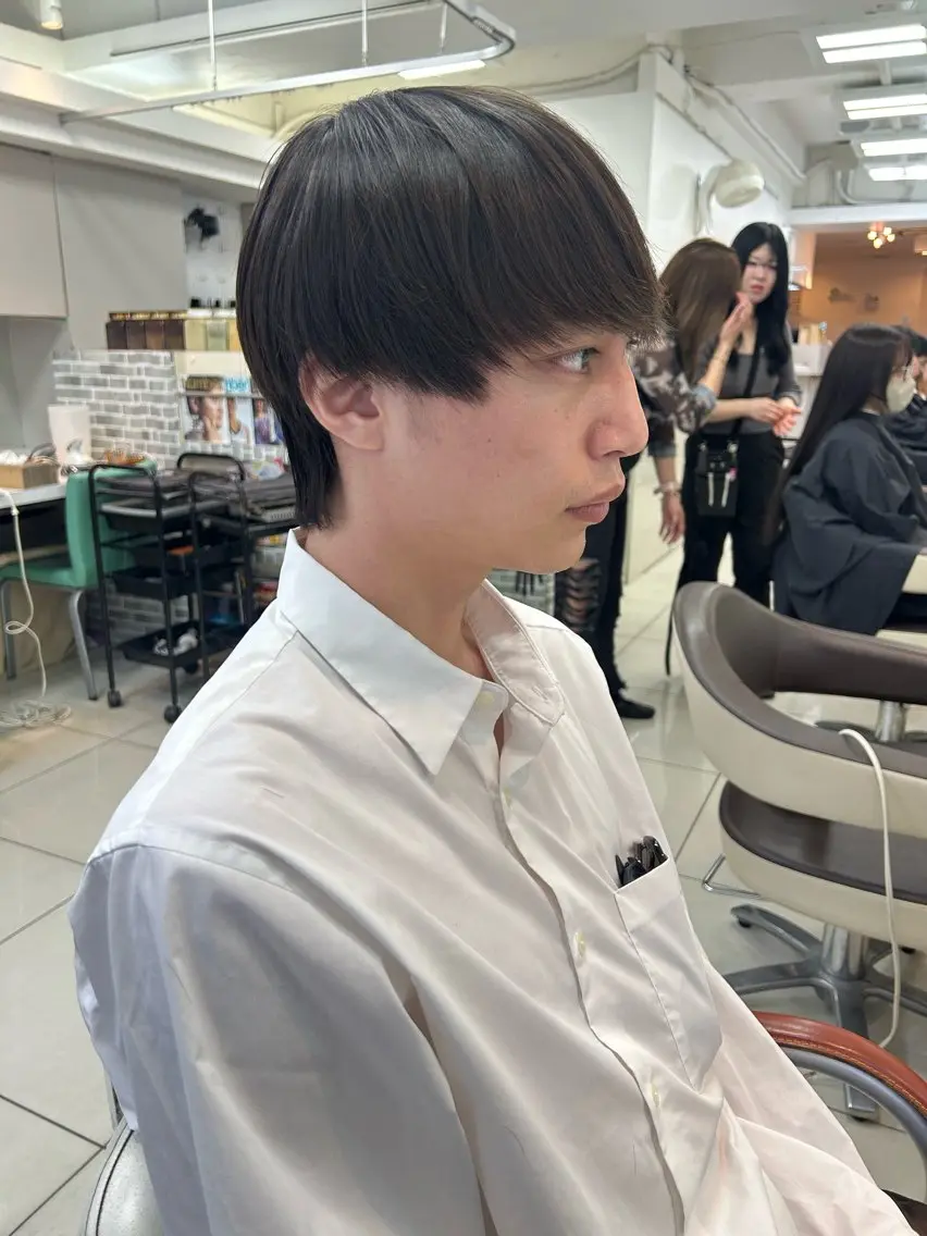 ショート メンズ マッシュウルフ マッシュ メンズウルフカット ウルフカット 【メンズ大得意🔥】 ＭＡＳＡＫＩのヘアスタイル