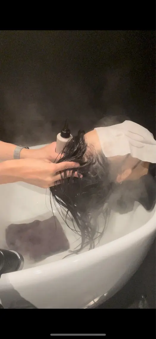 セミロング ヘッドスパ 髪質改善ヘアケア 艶髪特化/上田のヘアスタイル