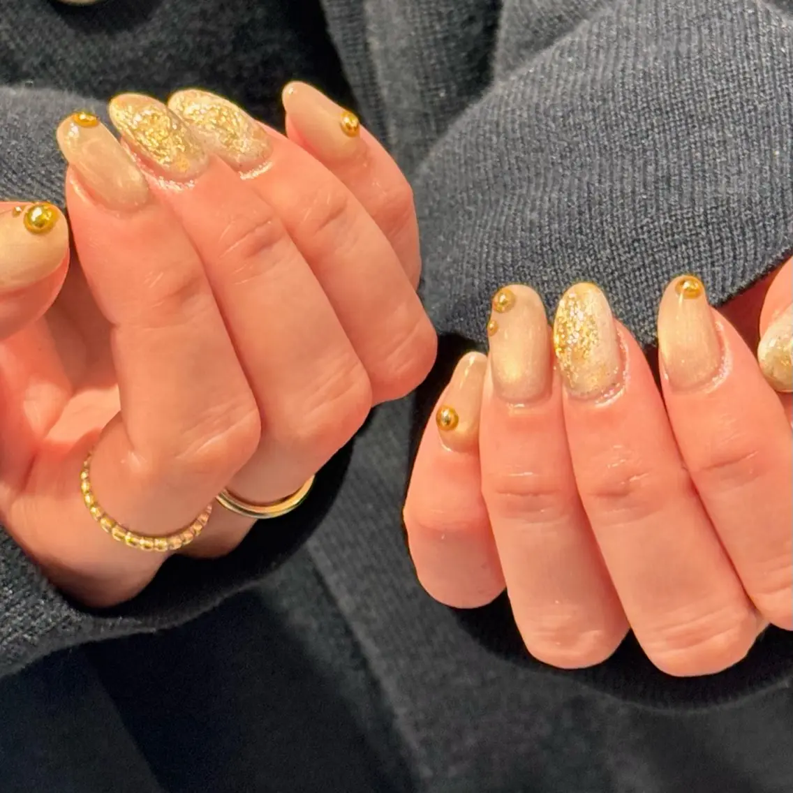 ミディアム ハンドネイル Luana nailのネイルデザイン