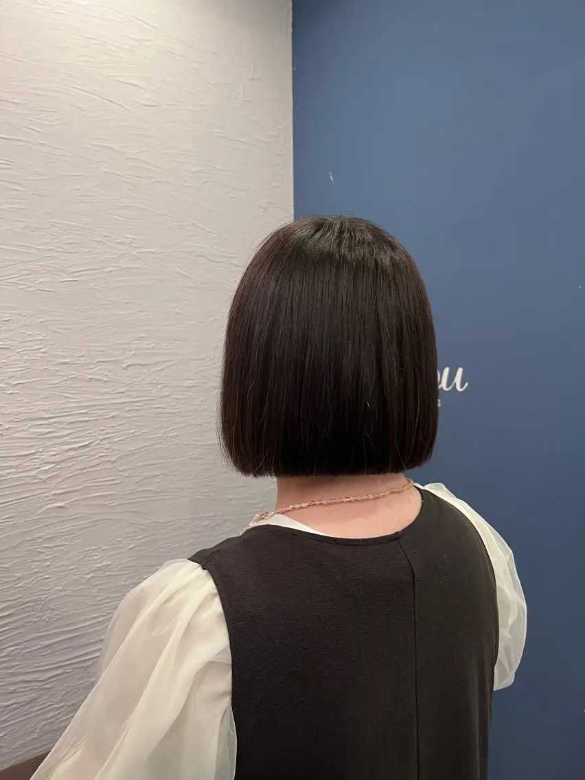 ミディアム ボブ Kasahara Akariのヘアスタイル