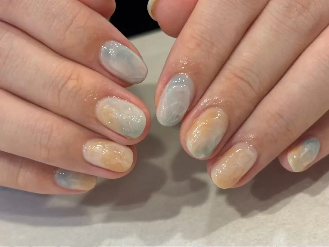 ショート ハンドネイル . azusaのネイルデザイン