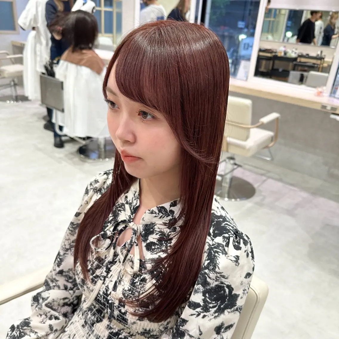 💗👑人気No.1艶カラー 👑💗シルクつやトリートメントサービスの写真
