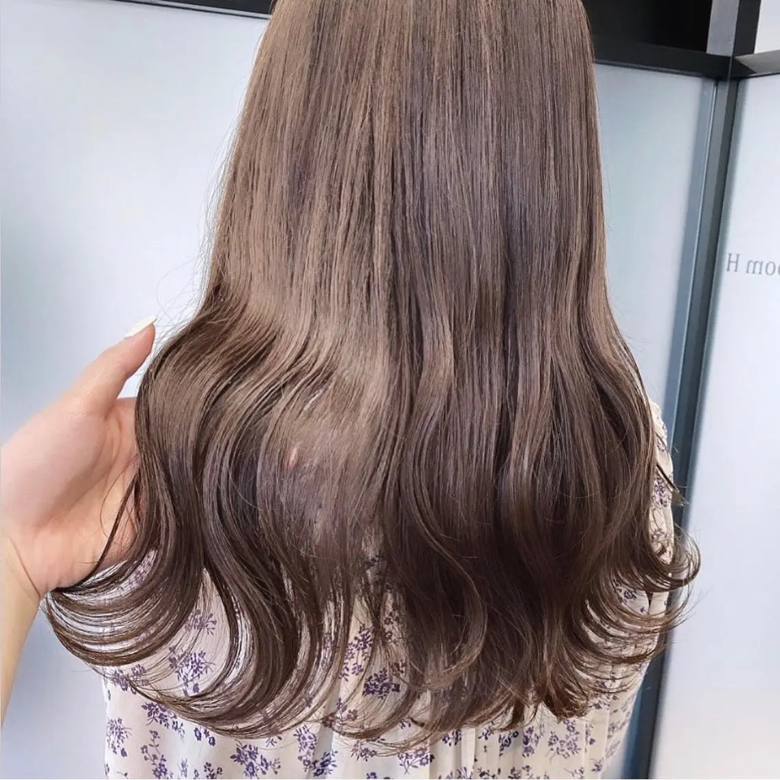 セミロング カラー ヘアカラー マンツーマン半個室 tamuraのヘアスタイル