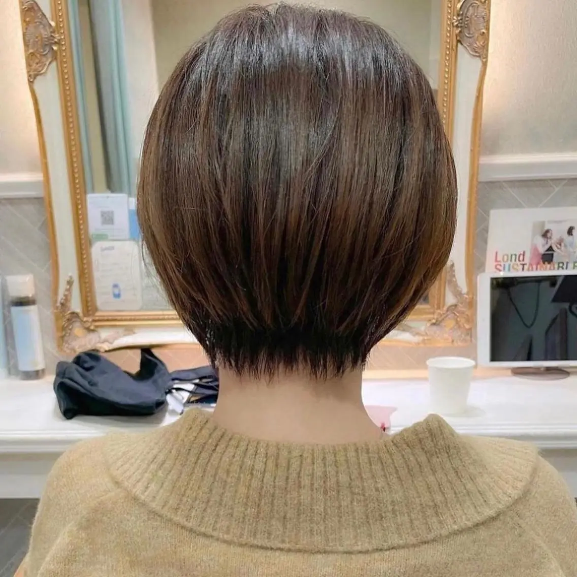 ショート カラー カット ヘアカラー トリートメント ❤️ショートの達人 ❤️成田一輝のヘアスタイル