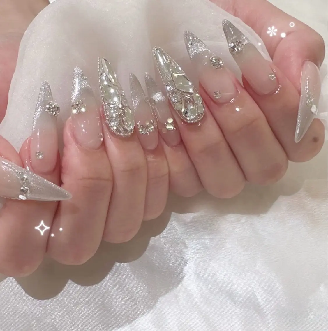 ネイル 韓国ネイル 持ち込み 冬ネイル Nihonthy Nail 新宿のネイルデザイン