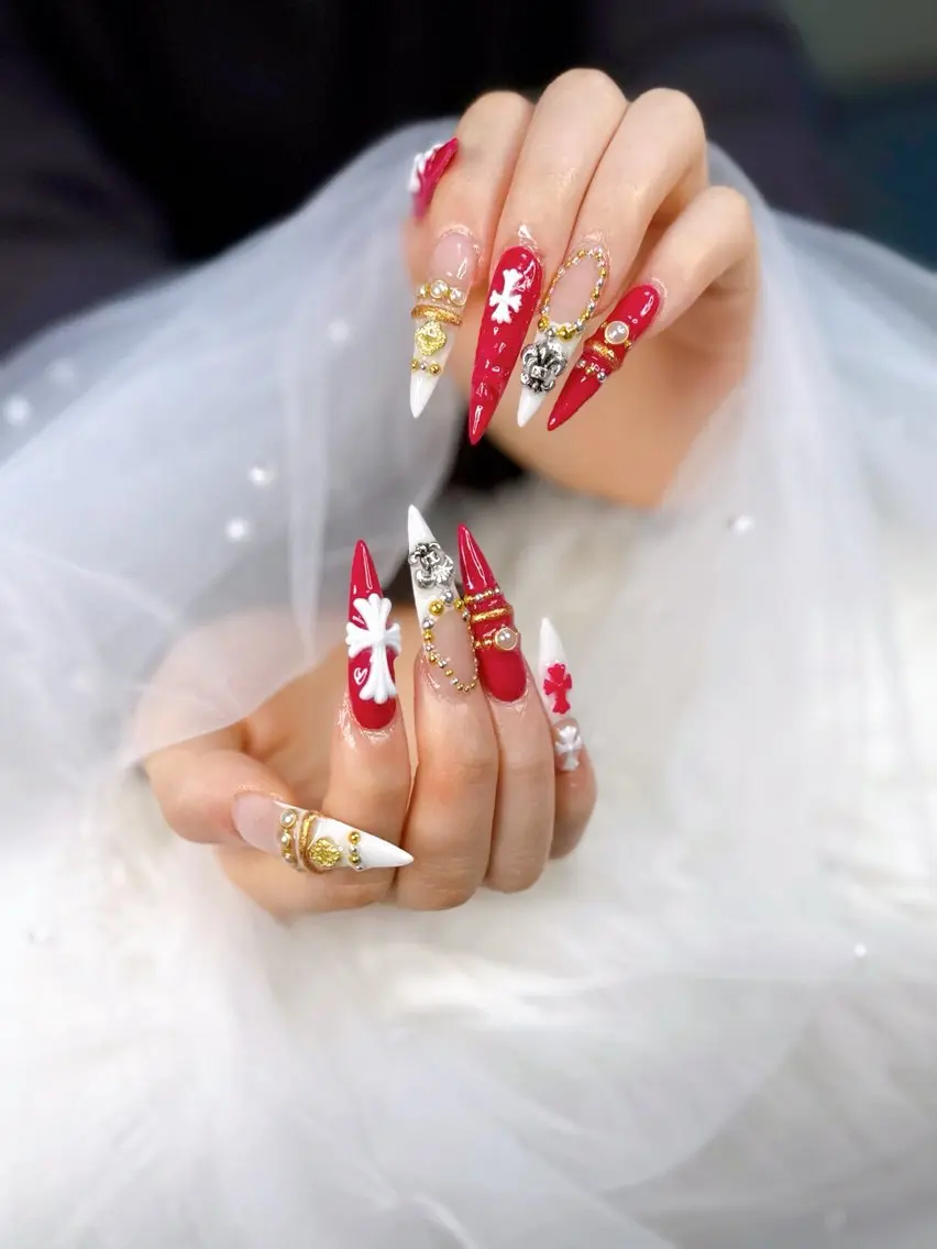 ネイル アートネイル オーロラネイル チークネイル 長さ出し フットネイル ハンドネイル Happy Nailのネイルデザイン