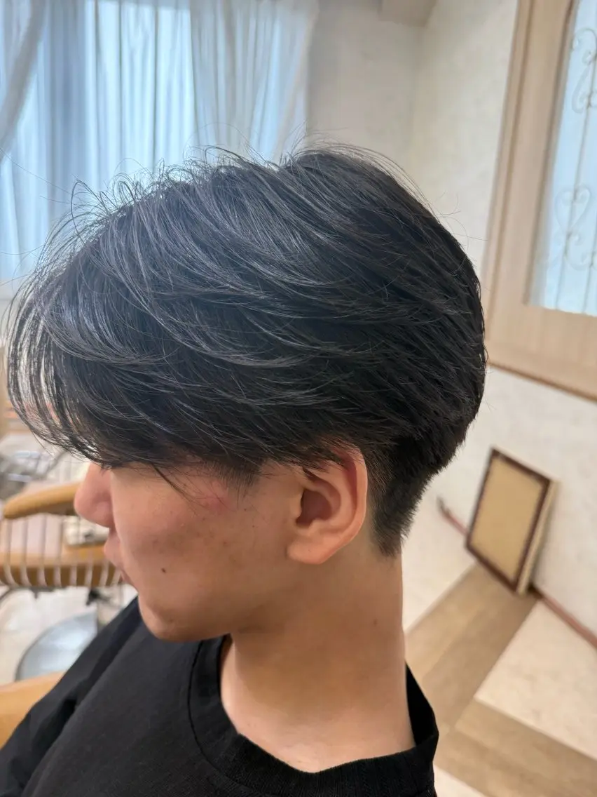 ショート メンズ 🕊️金山縮毛矯正 🕊️Wカラー/大田のヘアスタイル