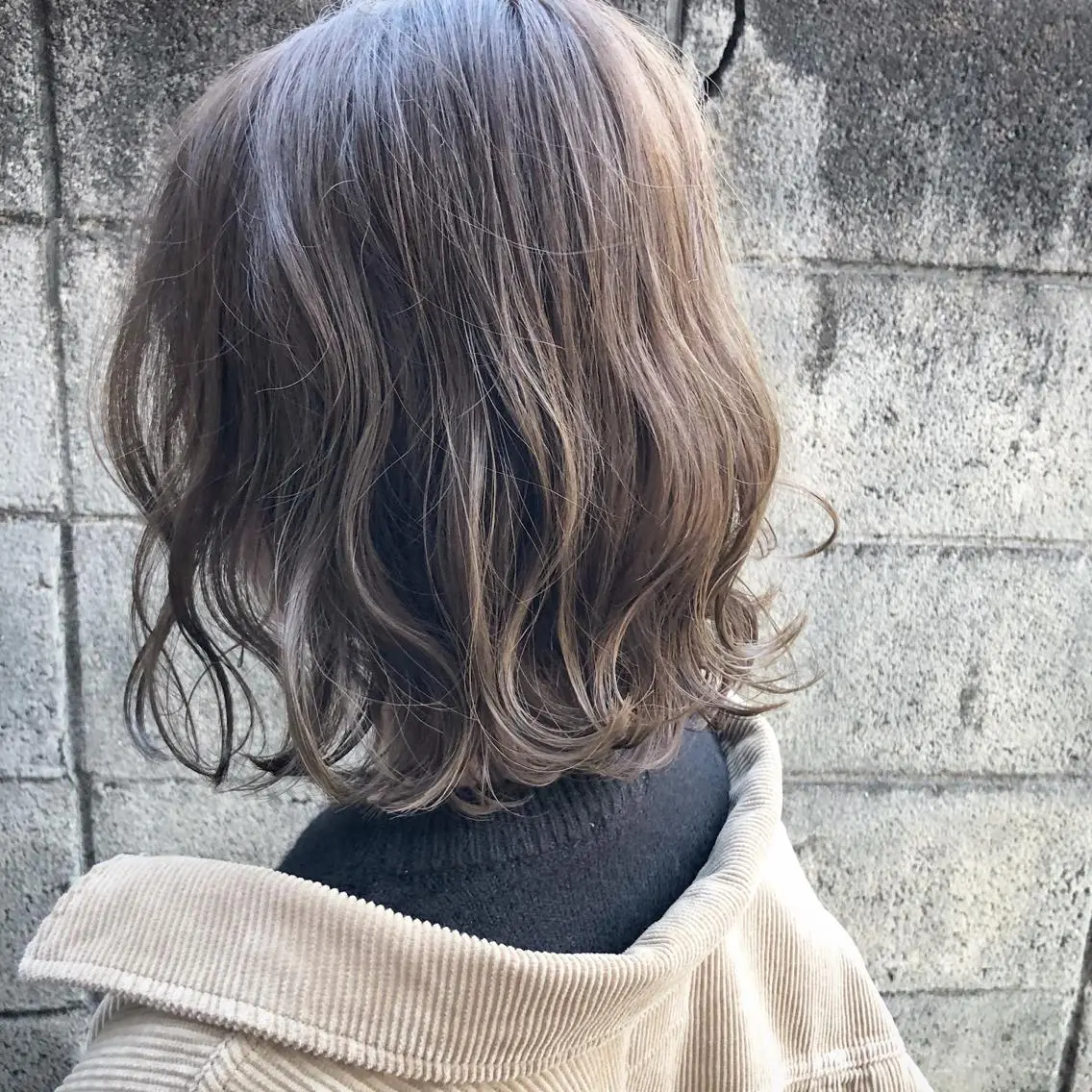 ミディアム カラー 透明感カラー ハイライトカラー ハイライト ヘアカラー 髪質改善、エクステ 山口卓哉のヘアスタイル