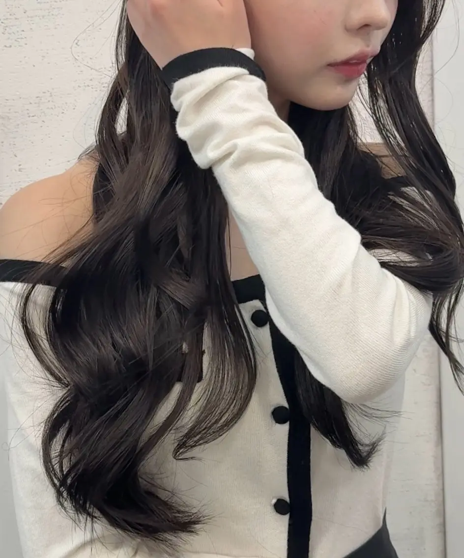 セミロング ヘアカラー 池袋髪質改善 タニグチのヘアスタイル