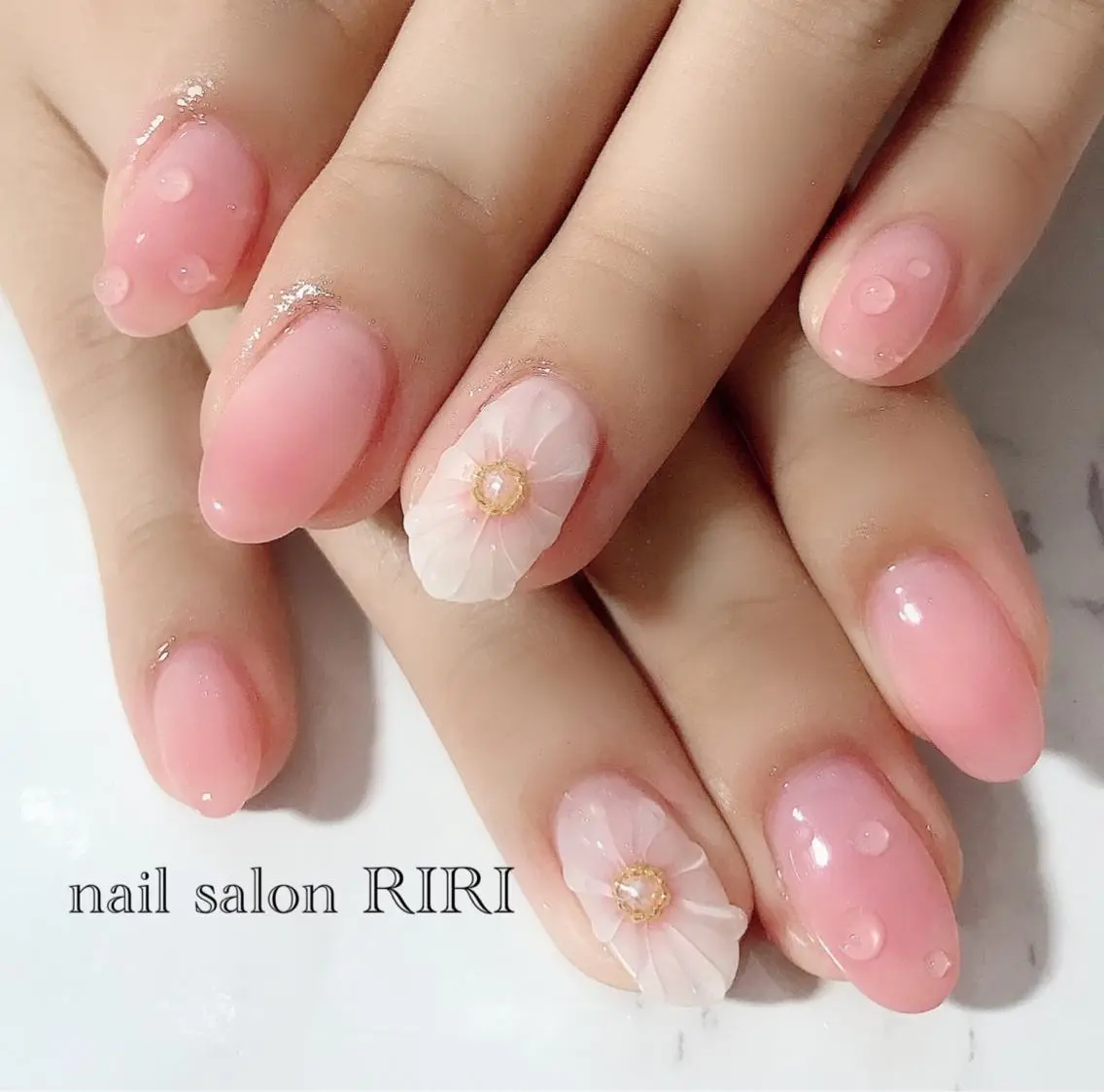 ネイル フラワーネイル RIRI リリのネイルデザイン