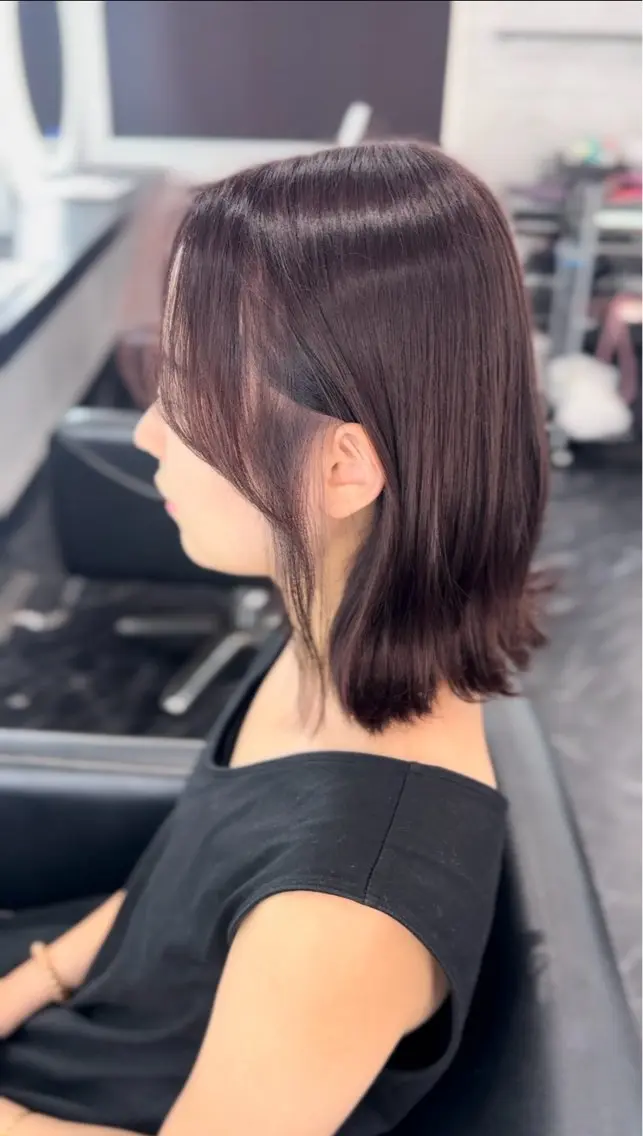 ショート ヘアカラー stylist Momoのヘアスタイル
