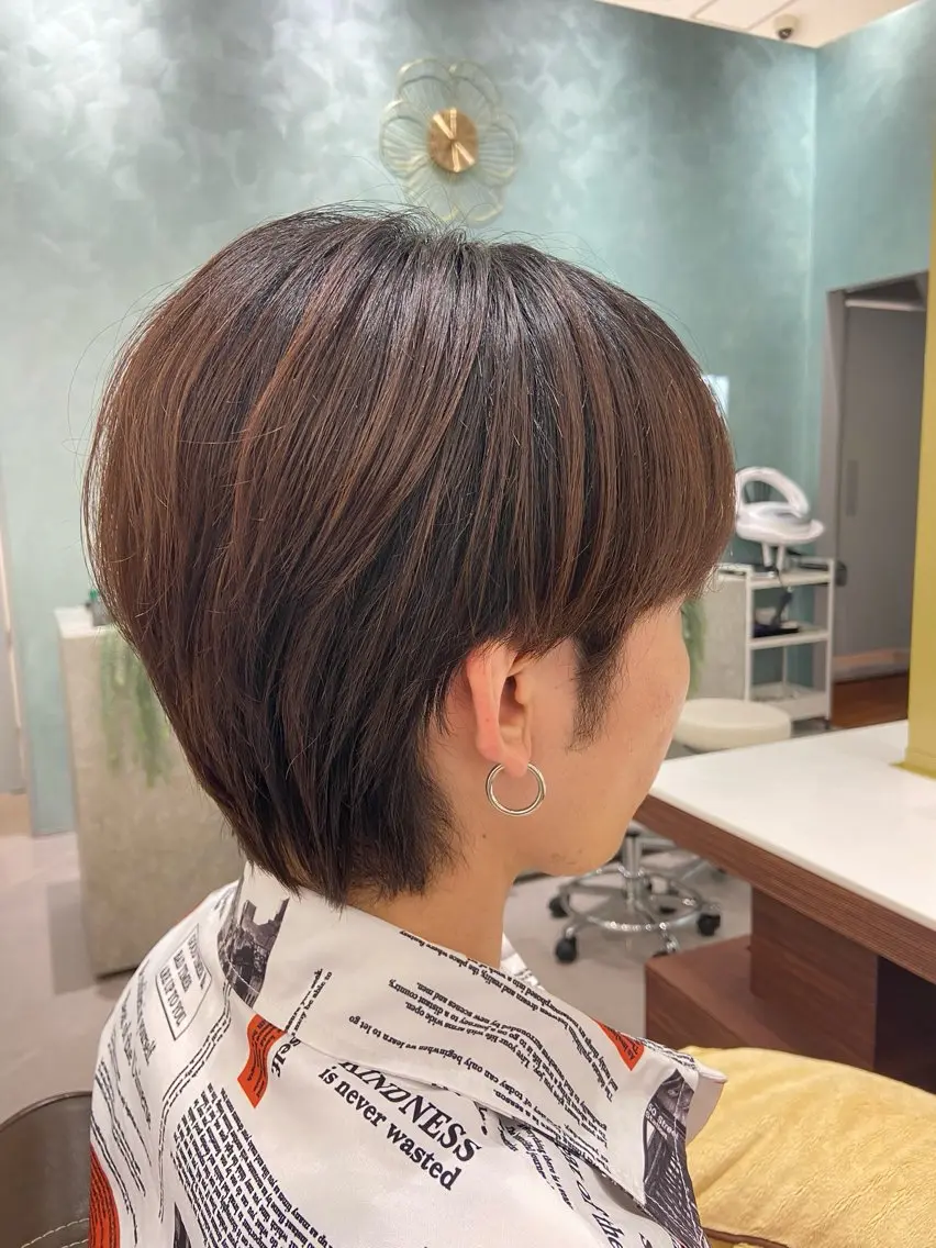 メンズ マッシュ シースルーマッシュ 【ブリーチモデル 募集】スギタクのヘアスタイル