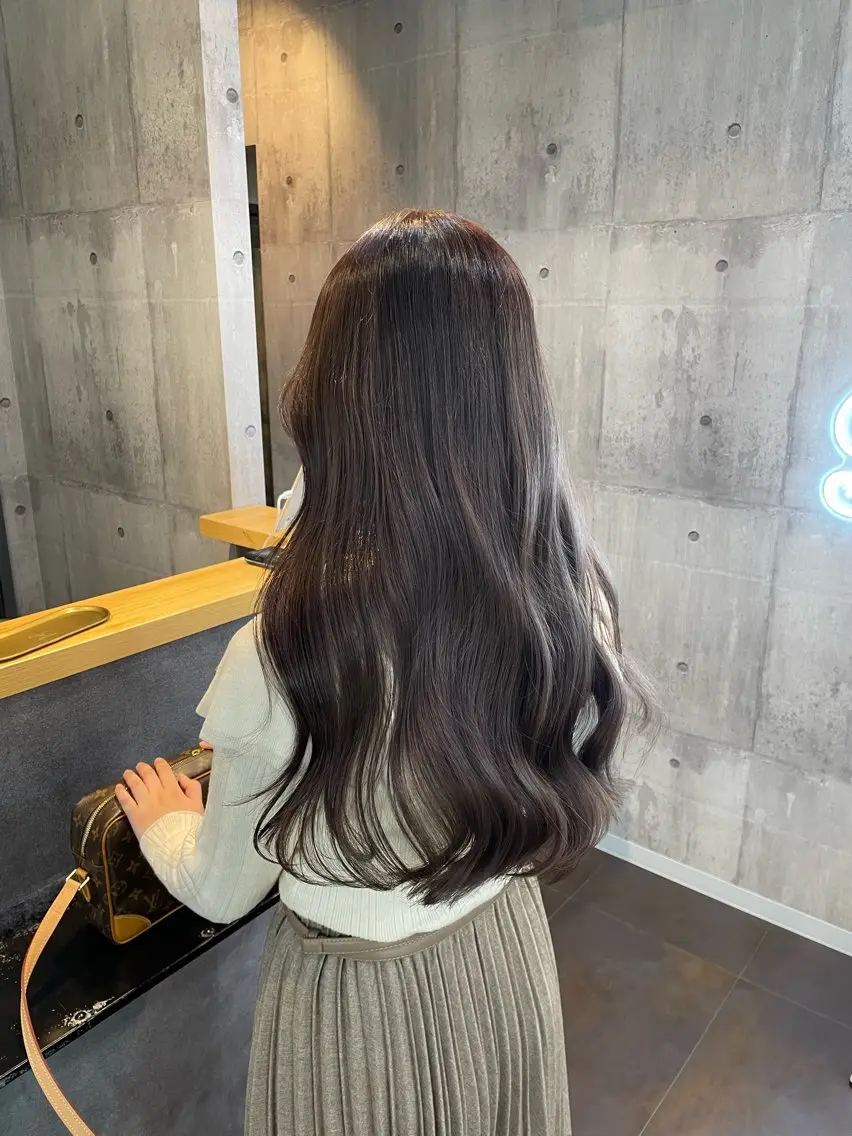 天使の艶カラー➕手触り改善トリートメントの写真