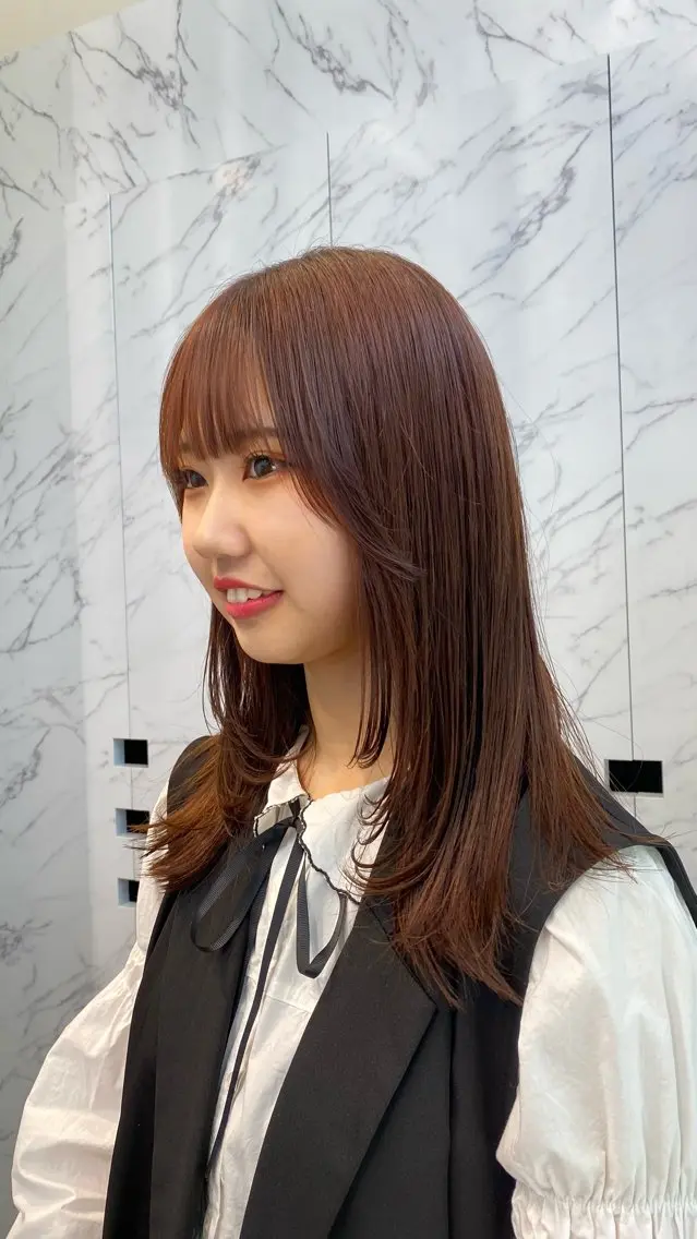 ロング マツザキ マナトのヘアスタイル