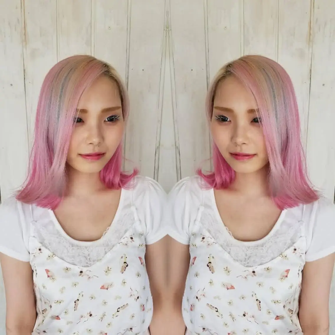 ミディアム カラー バレイヤージュ ブリーチ ケアブリーチ ダブルカラー ハイライトカラー welring hair salonのヘアスタイル